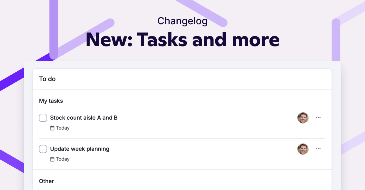 Some Task Were Change Changelog: Tasks and more - Picqer Blog