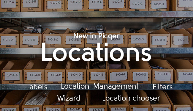 New: Location management in Picqer