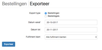 Export filters