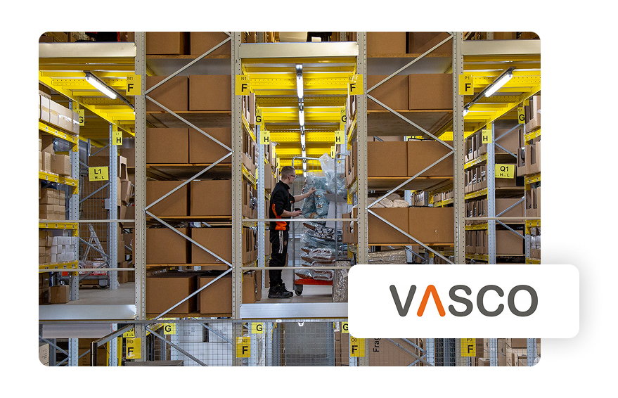 Vasco magazijn