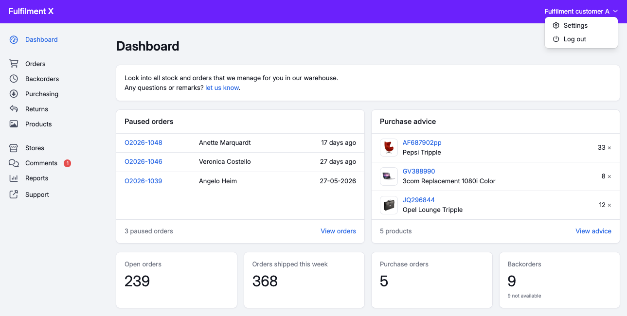 Dashboard