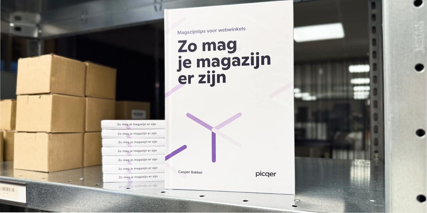 Hardcover boek 'Zo mag je magazijn er zijn' vol met magazijntips
